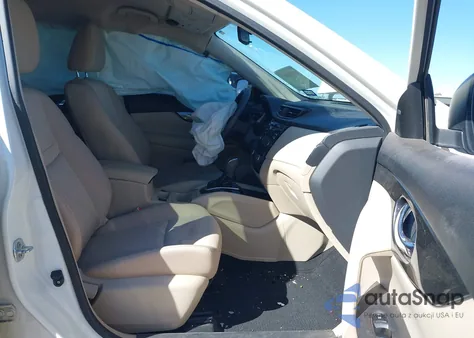 2017 Nissan Rogue Sv z USA, uszkodzony, nr VIN KNMAT2MT1HP593513